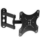 KINGCENTON - Support Mural TV - CP306 - Inclinable et Orientable 180 degrés -Max 20 kg -Pour écran de 14" - 42" -Noir