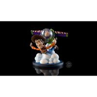 Figurine - Disney - Buzz et Woody Toy Story - PVC - Blanc - 15.1cm