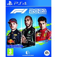F1 2021 Jeu PS4 + 1 Flash Led (ios,android) Offert