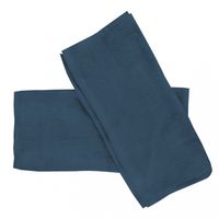Lot de 2 serviettes d'invité en coton 500 gr/m2 LAGUNE bleu canard, par Soleil d'ocre