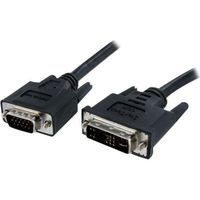 Câble DVI vers VGA HD15 de 2 m - Câble écran DVI vers VGA - DVI-A (M) vers VGA HD15 (M) - 2m - Cordon DVI-A vers VGA - DVIVGAMM2M
