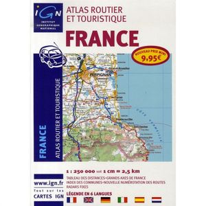 Atlas Routier France Cdiscount
