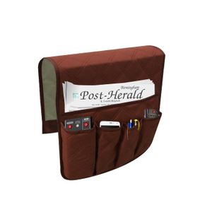 Organisateur D'accoudoir De Canapé - Poches De Rangement Pour Téléphone, Télécommande, Livres - Tissu Oxford Antidérapant