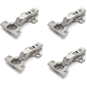 16 Charnières Plates – Pour Placards De Cuisine, Pliantes Et Faciles à Poser
