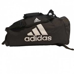 SAC DE SPORT adidas sac de sport d'entraînement 2 en 1 noir/blanc 59 litres