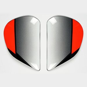 PIÈCE DÉTACHÉE CASQUE Platine écran casque de moto Arai SAJ Nation - gris/rouge - TU