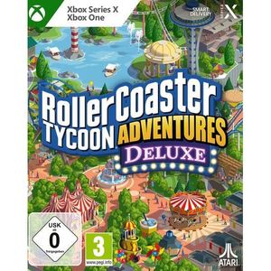 JEU XBOX SERIES X Rollercoaster Tycoon Adventures Deluxe - Jeu - Xbox Series X - Simulation - 7+ - En boîte