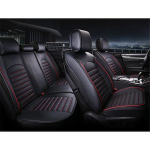 Housses Couvre Sieges Rouge-Noir Pour Ford Transit Custom 2013