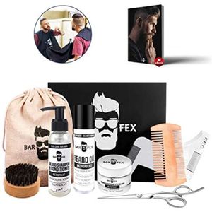 COFFRET CADEAU CORPS Kit Soin Barbe Homme complète Gagnant 2020 Des soins de haute qualité Made in Germany Coffret cadeau avec instructions pour le