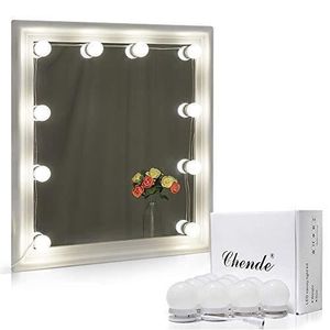 16€50 sur Bricolage 10Led Dimmable Miroir de Courtoisie Ampoules Kit pour  le Maquillage Hollywood Mirror Djzs005 - Achat & prix