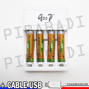 Chargeur pour piles AA/AAA R06 Acheter - Batteries - LANDI