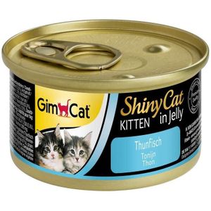 BOITES - PATÉES Nourriture pour chats GimCat ShinyCat in Jelly Kitten - Aliment pour chats avec des petits morceaux ajoutés en gelée, po 38344