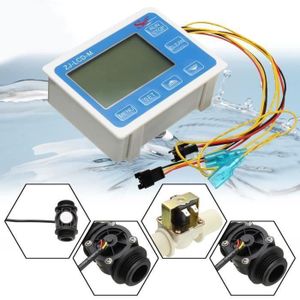 4 /Électronique Pression Commutateur de commande automatique Filetage de circulation de leau Compteur 220V Capteur de d/ébit de pompe /à eau /à filetage G1-G3