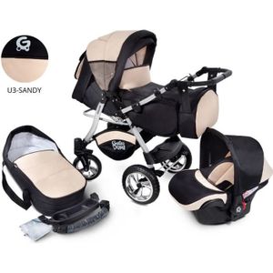 MAXI-COSI Poussette 3 en 1 Zelia3 + Cosi Groupe 0+ Tinca i-Size +  adaptateurs pour cosi, De la naissance à 4 ans, Essential Graphite -  Cdiscount Puériculture & Eveil bébé