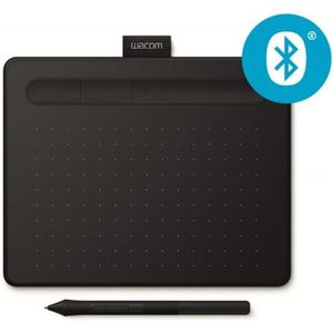TABLETTE GRAPHIQUE Tablette à stylet Wacom Intuos S Bluetooth, Noir-T