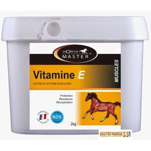 SOIN POUR ANIMAUX Vitamine E Horse Master Poudre Orale Cheval 2kg