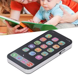 Blanc1x Jouet téléphone portable pour enfant iPhone apprentissage éducatif  jouet HB057 - Cdiscount Jeux - Jouets