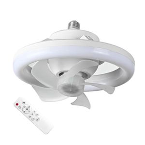 VENTILATEUR DE PLAFOND  Ventilateur de plafond-ABS Matériau-BLANC-5W-Dimm