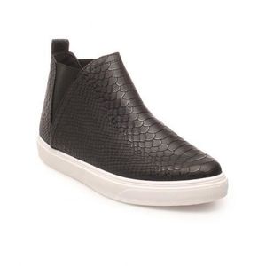 slip on noir croco