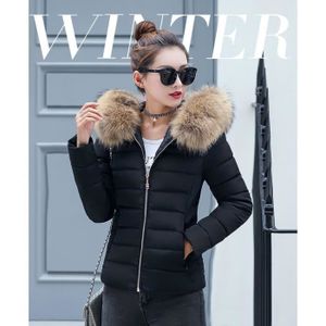 doudoune courte a capuche femme