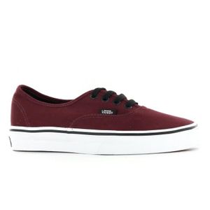 vans bordeaux femme pas cher