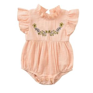 2PCS Nouveau-né infantile bébé filles tenue vêtements ange combinaison body pantalon ensemble 