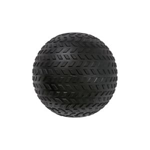 MEDECINE BALL Medecine Ball Pro Grip 2kg - POWERSHOT - Caoutchouc moulé antidérapant - Noir et Jaune - Fitness - Adulte
