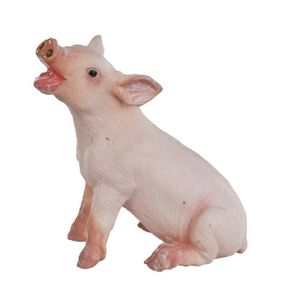FIGURINE - PERSONNAGE Safari S245829 Farm Assis Porcinet Miniature