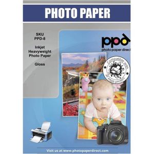 PAPIER PHOTO PPD 50 Feuilles x A4 Papier Photo Brillant Premium