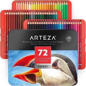 Zenacolor - 160 Crayon de Couleurs Professionnel, avec Boîte de Rangement -  Set de 160 Couleurs Uniques - Dessin, Esquisse, Coloration - Crayons de  Couleur pour Adultes et Enfants : : Fournitures de bureau