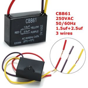 Condensateur De Fonctionnement Du Moteur De Ventilateur De Climatiseur Cbb61 8uf 450v Ac 50 60hz Achat Vente Condensateur Capacitors Cdiscount