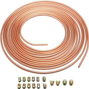 Cuivre Frein Tuyau 1 Mètre pour 10 Mètres 3//16 /" 1//4 /" 6mm 8mm Haut Qualité