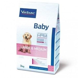 CROQUETTES Virbac Veterinary hpm Baby Medium (chiot-6mois 11 à 25kg) Large (-7mois +25kg) Croquettes 12kg