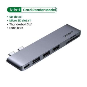 HUB CS-00967-Dock adaptateur Thunderbolt 3. double USB