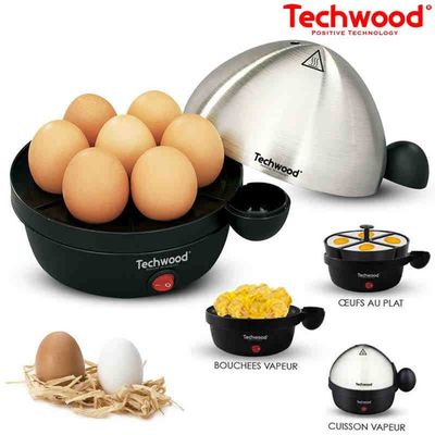 Set De 6 Tasses à Œufs Pochés En Métal – Cuisson Facile Et Parfaite Pour Le Petit-Déjeuner