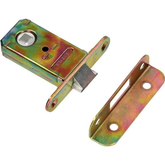 Serrure à Barre Pivotante Prime-Line U 9902 - Verrou Sécurité Pour Porte Battante, Barre 9,5 Cm, Zinc Blanc - 10