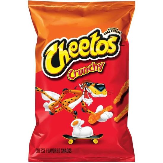 Cheetos Crunchy Cheese 35g Biscuits Croustillants Souffles Au