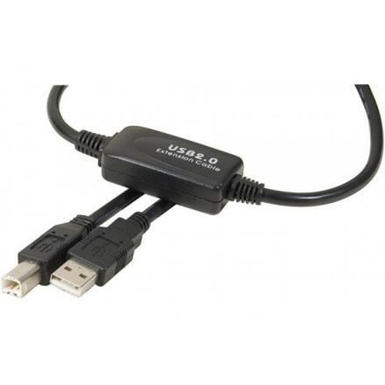 Adaptateur Serveur D'impression USB 2.0 - 2 Ports Ethernet RJ45 - Modèle UW403