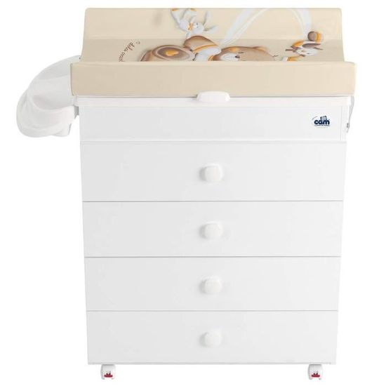 Cassettiera Fasciatoio Cam Asia Bianco Orso Re C915006C240 Achat