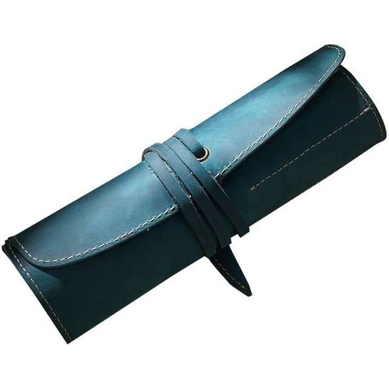 Sac De Voyage Vintage En Cuir Véritable - Taille Extra Large - Mixte - Très Bon état