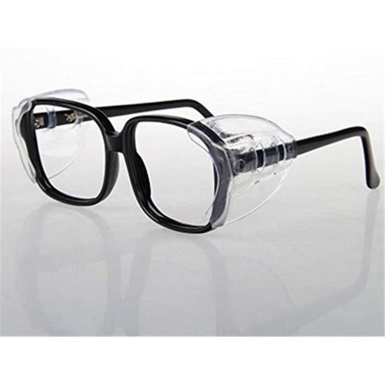 Lot De 4 Paires De Protections Latérales Pour Lunettes - Transparentes, Clipables, Pour Lunettes Petites à Moyennes