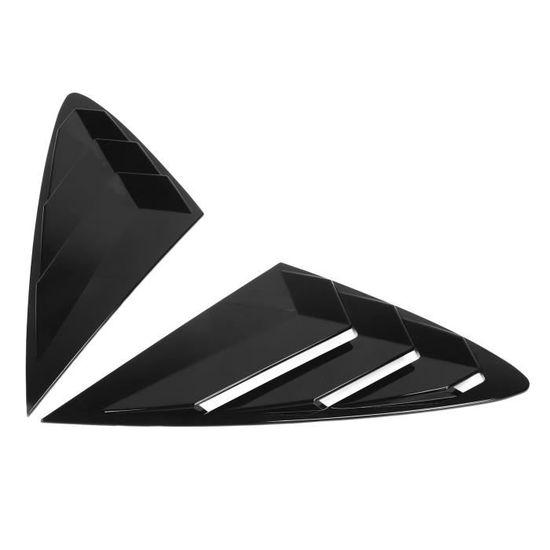 Couvercle de fenêtre arrière de voiture, 2 pièces, garniture de fenêtre latérale, pour Tesla Model 3 Model Y 2017 – 2022 2023, accessoires 34 Couvercle de fenêtre arrière de voiture, 2 pièces, garniture de fenêtre latérale, pour Tesla Model 3 Model Y 2017 – 2022 2023, accessoires 34