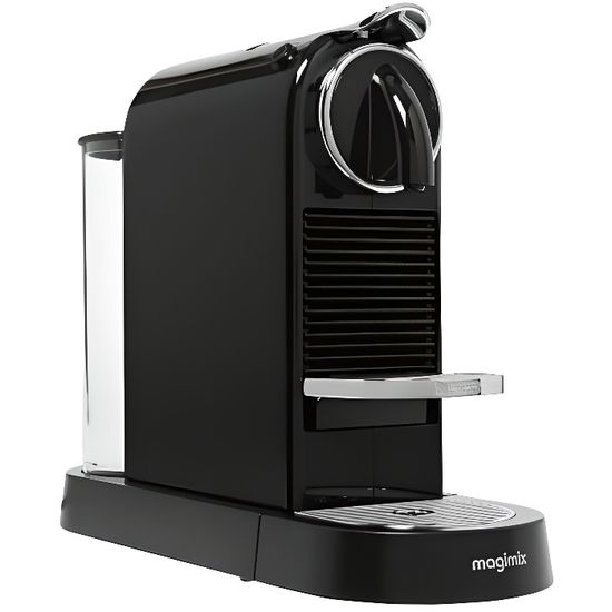 Machine à café - MAGIMIX - Citiz Noir 11315 - 1260 Watt - Capsules - Espresso - Réservoir d'eau amovible