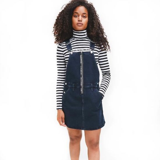 Calvin Klein Style salopette,Robe femme Bleu Cdiscount Prêt-à-Porter