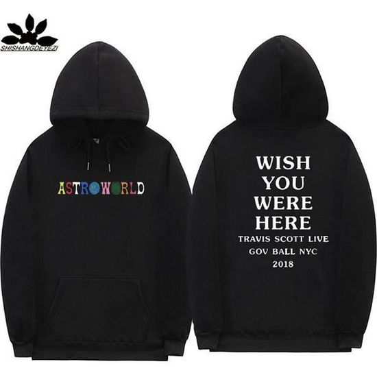 Sweat a 2025 capuche travis scott