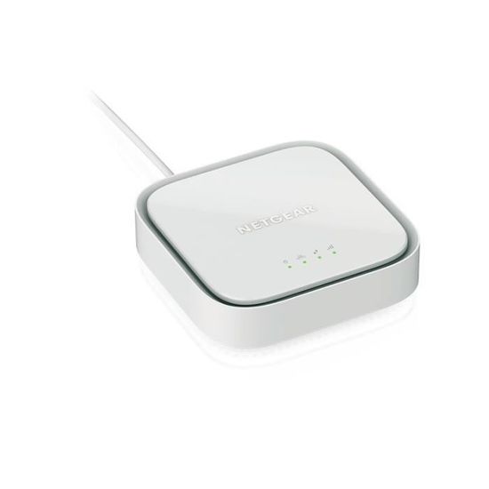 Netgear Modem 4G TLE (LM1200) Compatible avec Toutes Les Cartes SIM européennes, 2 Ports Ethernet Gigabit, Ultra