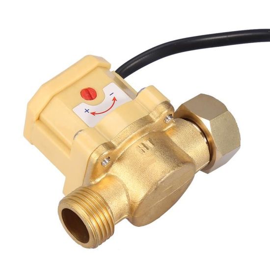 Qiilu commutateur de débit d'admission d'air d'eau Électrovanne d
