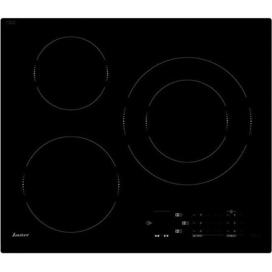 Plaque de cuisson induction SAUTER SPI7362B - 7200 Watts - 3 foyers - Noir