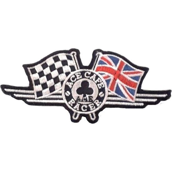 Toppa Ricamata Termoadesiva Per Tifosi Gulf Racing | 10,2x5,7cm | Bandiera Racer Moto | Patch Stoffa Prodotta In UE - 4
