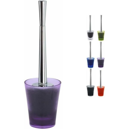 MSV Brosse Wc Avec Support Polyrésine ZEN Gris | Bricomarché